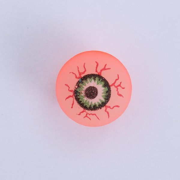 

party favor 10pcs 32mm bouncy balls scary eye supplies (random color)