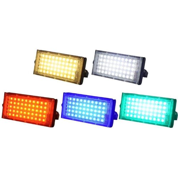 

floodlights 50w waled flood light waterproof spotlight garden ip65 rating. can be used for road, residential decoration