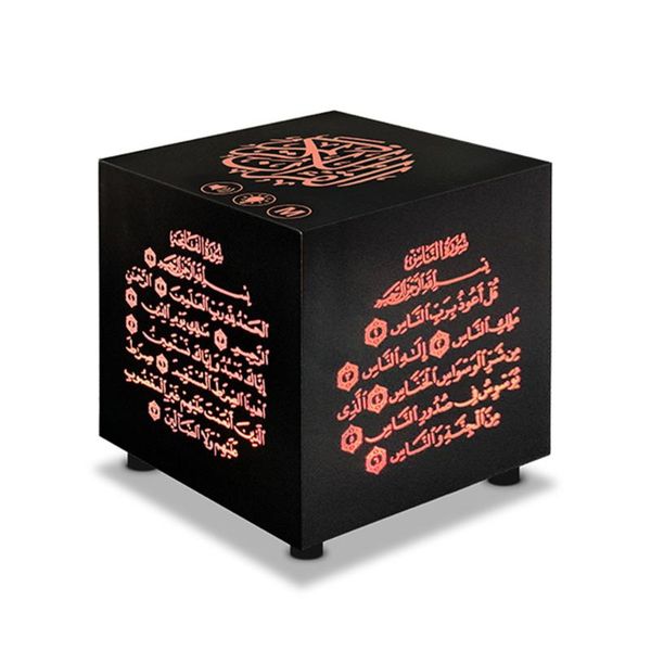 

portable mini muslim quran cube speaker translation languages touch control wireless mp3 player speakers