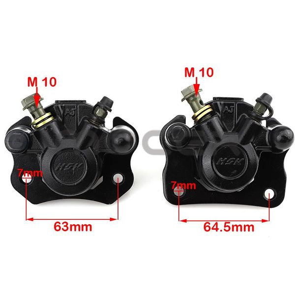 

rear hydraulic disc brake caliper system / pads 50cc 70cc 90cc 110cc 125cc 150cc 200cc 250cc atv quad bike go kart buggy motorcycle brakes