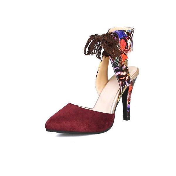 

sandals big size 11 12 13 high heels women shoes woman summer ladies crossed strap-on pointed button slim-heeled, Black