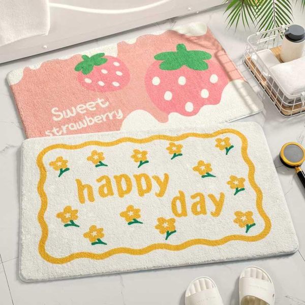 

carpets non-slip mat entry flower bath room rugs fancy tampon simple soft rug