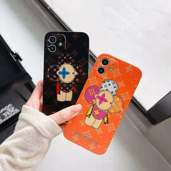 

design brand l tpu phone cases for iphone 12 promax 12pro 11 pro xs max xr x 8 plus come with box