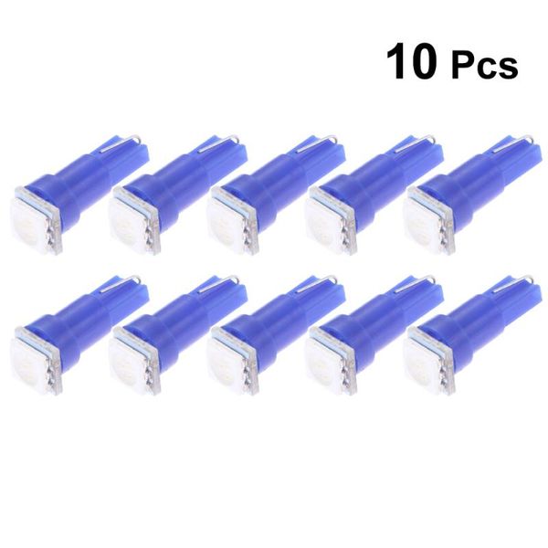 

emergency lights 10pcs smd wedge dashboard led light bulbs (blue)