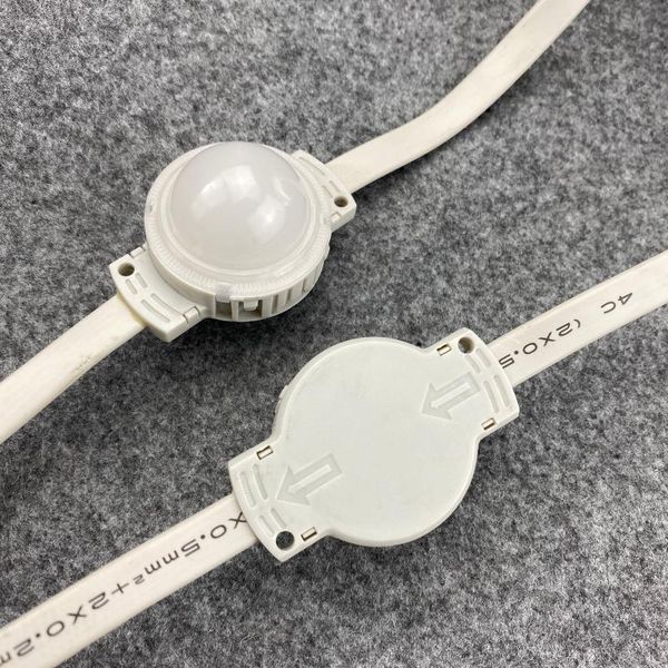 

modules dc24v rgb standard dmx512(ucs512c3); smd addressable pixel module,1.44w(6leds);40mm diameter;ip68 rated;frosted cover