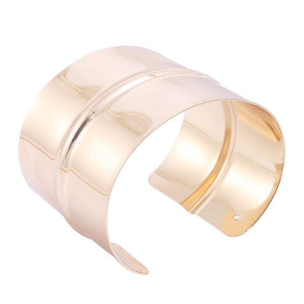 

retro wide surface for women hollow gold open bracelets & bangle jewelry, Black