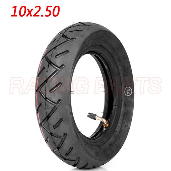 

motorcycle wheels & tires 10x2.50 cst electric scooter balancing hoverboard self smart balance inflation whee tire 10 inch tyre inner tube t