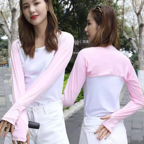 

prevent bask in cuff summer korean uv protection ice silk sunscreen outdoor sleeve