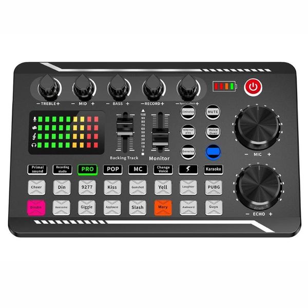 

sound cards c5ab interface f998 card 3.5mm microphone webcast live usb for pc phone computer