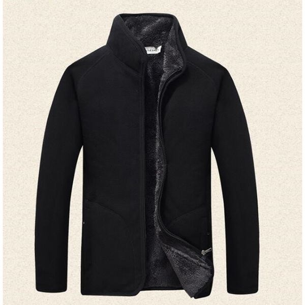 

men's jackets knitted jacket, plush coat, large, autumn and winter, Black;brown