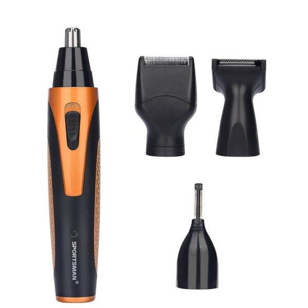 

in 1 electric ear nose trimmer men portable face neck hair removal rechargeable beard eyebrow trimer shaver & trimmers