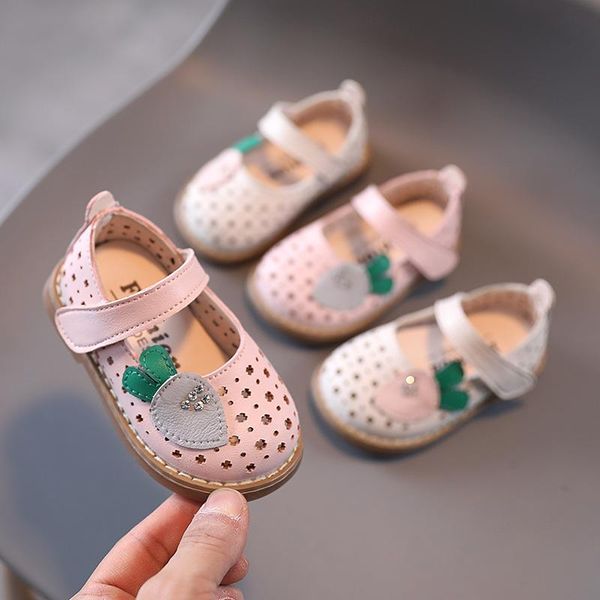 

spring autumn baby girls leather shoes toddler first walkers princess sandals