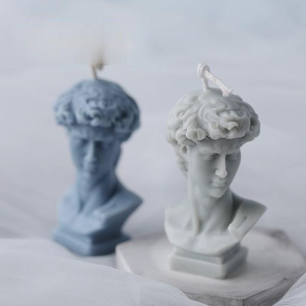 

craft tools candle mold creative silicone david perfume fragrance making wax mould plaster chocolate soap cake