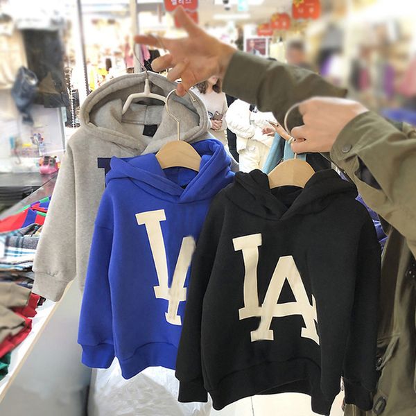 

2022 girls red sweater thicken winter casual fashion clothing childrens boys warm childrens clothing, Blue