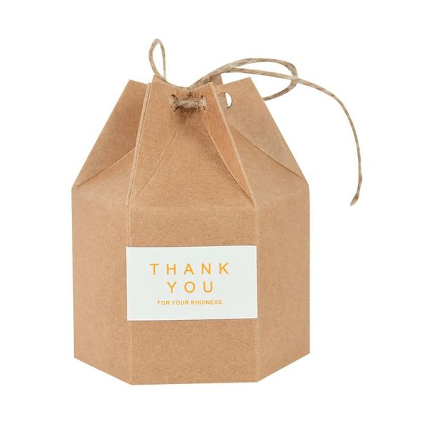 

gift wrap 10pcs thank you paperboard box 9.5cm diy packaging for wedding birthday christmas baby shower party candy cookies boxes