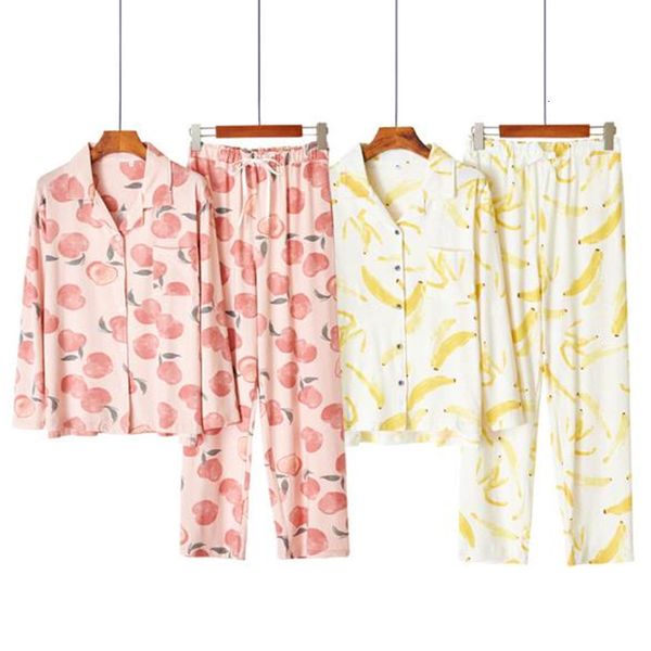 

women's sleepwear women cotton pajamas set 2 pieces large size long sleeves autumn winter pyjamas suit casual home wear clothes gi, Black;red