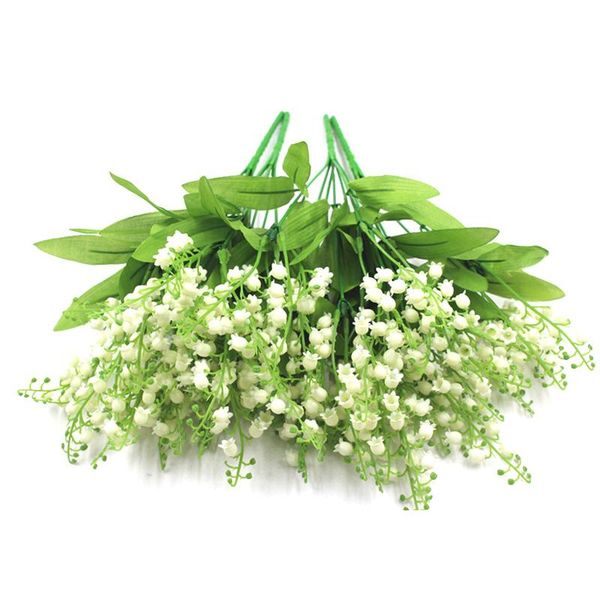

decorative flowers & wreaths artificial plants green grass fake plastic flower simulation deskdecor for garden outdoor decoration