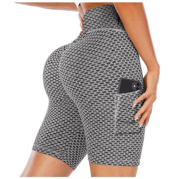 

4# womens stretch running seamless yoga shorts women push up high waist fitness short jogging female slim workout outfit