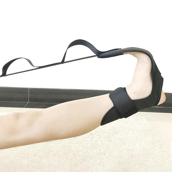 

ankle correction joint home ligament fitness yoga stretch belt body shaping leg exercise physical therapy training indoor sports resistance