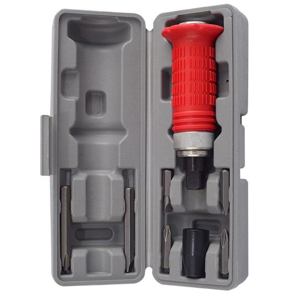 

professional hand tool sets 7pcs impact screwdriver set plastic boxed bit repair