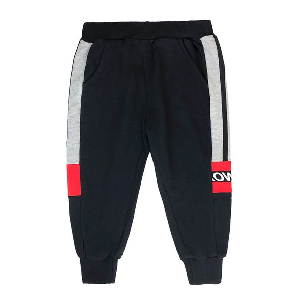 

2021 new arrival kids cotton pants trousers boys fashion baby boy clothes outwear black stripe elastic waist sports long pants, Blue