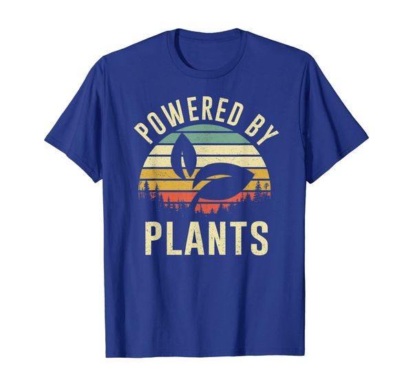 

vintage powered by plants shirt vegan vegetarian, White;black