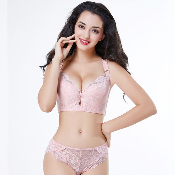 

bras sets big cup bra plus size fancy panty lace set, Red;black