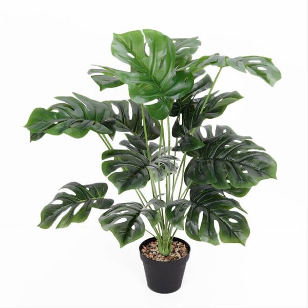 

decorative flowers & wreaths 1pc18 fork tortoise back leaf green plant home living room garden office decoration diy wedding pography orname
