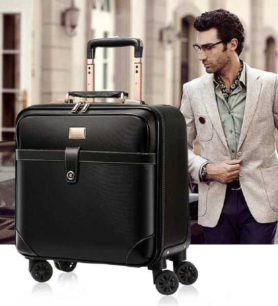 

suitcases pvc 16" 18" travel flight boarding luggage business suitcase