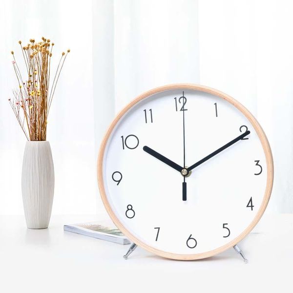 

desk & table clocks modern alarm clock art simple digital silent nordic bedroom deskoffice relogio de mesa da60zz