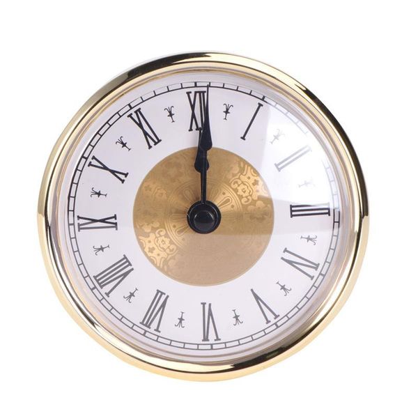 

1pc round inlaid clock decorative handicrafts decor gall handicraft high-end home wall clocks
