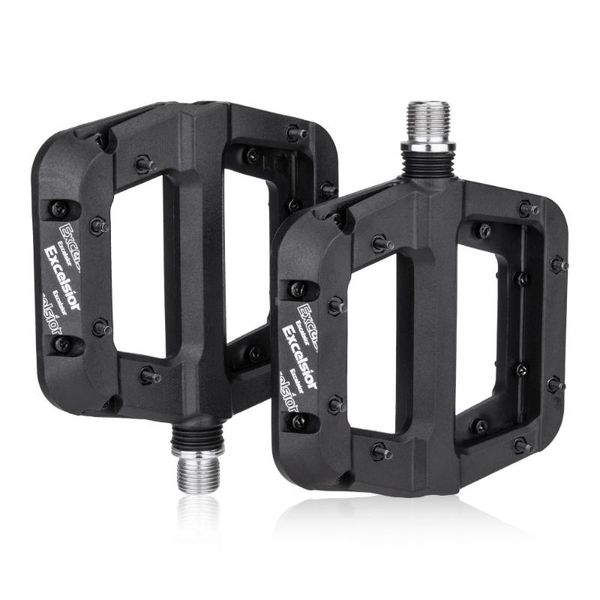 

bike pedals mtb non-slip mountain platform bicycle flat 9/16 inch parts