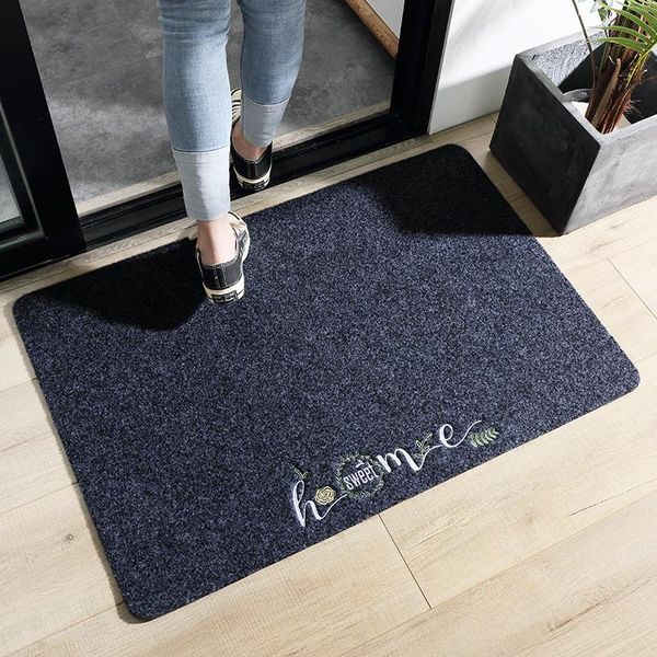 

cushion/decorative pillow entrance door floor mat rectangle shape solid color rugs non-slip carpet welcome doormat for hallway bathroom kitc
