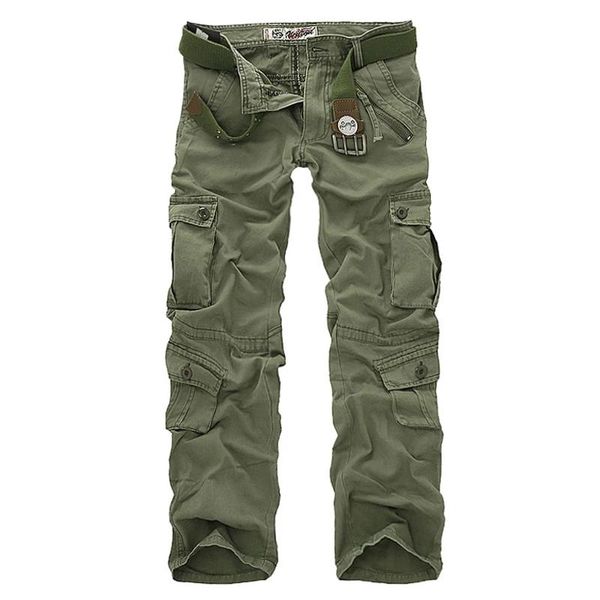 

men's pants tactical cargo army military style camo jogger cotton many pocket men camouflage black trousers plus size