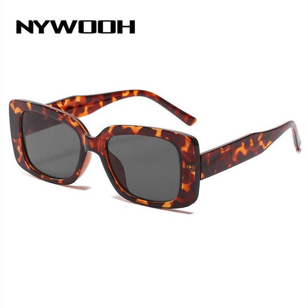 

luxury designer sunglasses nywooh vintage square women black rectangle sun glasses for men classic eyewear uv400 korea style, White;black