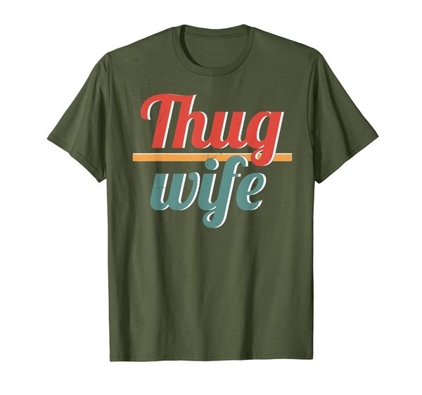 

Thug Wife Tshirt Retro Vintage shirt for Wife Women Mother, Mainly pictures
