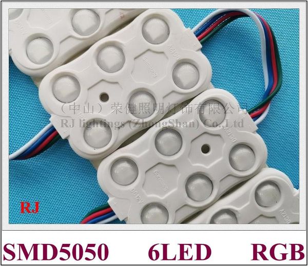 

light module injection for sign letter dc12v 65mm*40mm*8mm smd 6 1.44w 120lm ce modules led