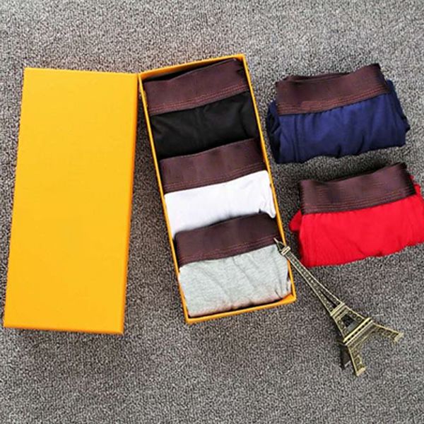 

fashion classic underpants ethika men boxers luxury breathable men's underwear quick dry premium comfort senior hard, Black;white