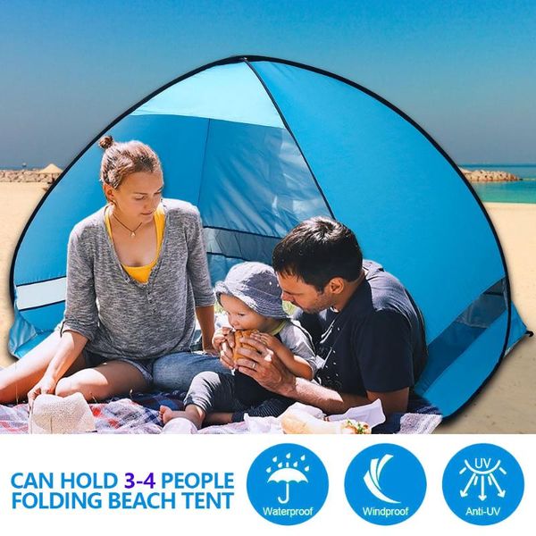 

tents and shelters up beach tent sun shelter protection anti-uv camping awning shade hiking garden outdoor