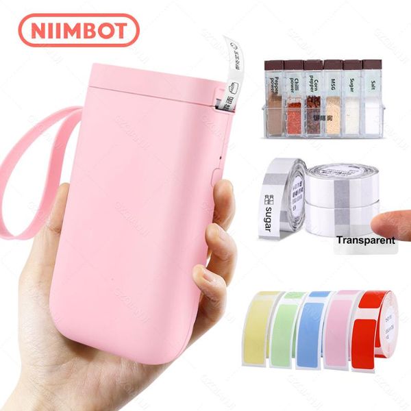 

printers pink d11 portable thermal printer adhesive paper wireless sticker machine mini handheld inkless label makers niimbot