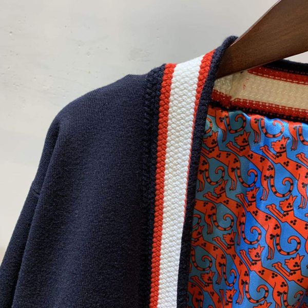 

women's sweaters women sweater cardigan spring autumn long sleeve v-neck solid print inside loose elegant high street chic stunnin, White;black