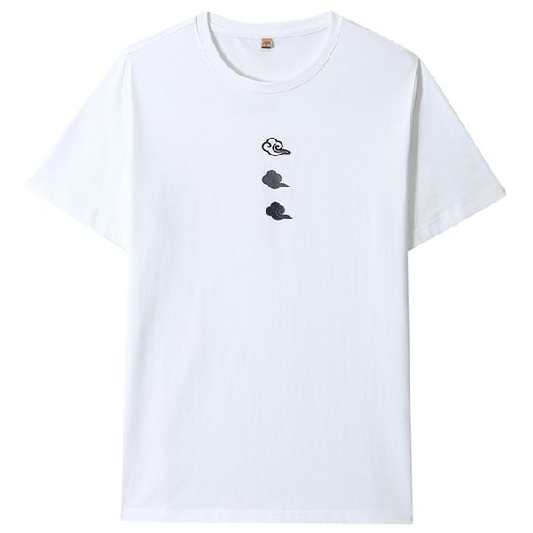 

t shirt letter print music tee shirts for men fashion t-shirts boys 100% cotton short sleeve tshirt 210322, White;black