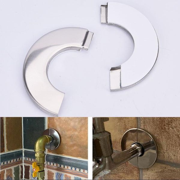 

kitchen faucets water pipe covers stainless steel wall-mounted cover accessories
