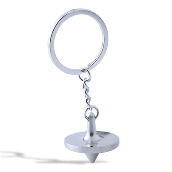 

trendy europe and the united states creative metal keychain pirates of dream space props fantasy gyro keychains, Silver