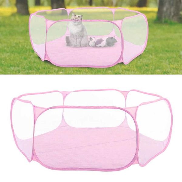 

kennels & pens pet bed small animals breathable folding fence portable cage tent playpen for hamster hedgehog puppy cat