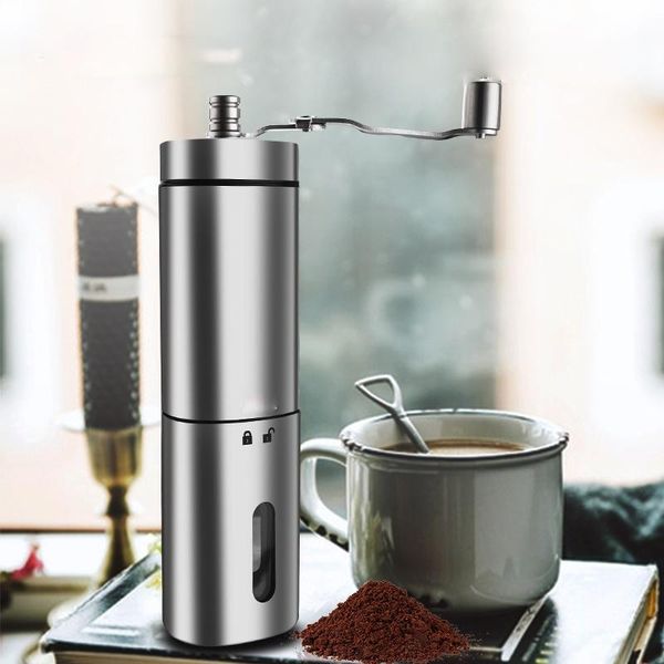 

manual coffee grinders hand portable grinder adjustable ceramic bean mill stainless steel kitchen mills tools