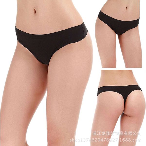 

and fun seamless women's thong size, Black;white