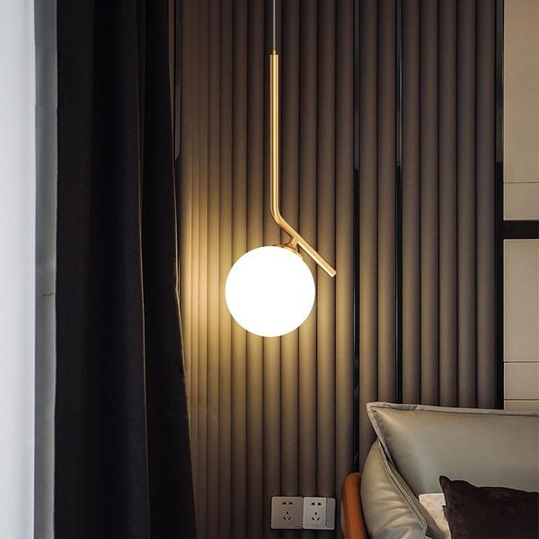 

pendant lamps nordic led small lamp glass lampshade fixture for dining room bedroom bar cafe cloakroom decoration hanging lights