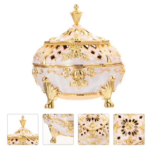 

fragrance lamps 1pc incense burner holder metal censer creative furnace