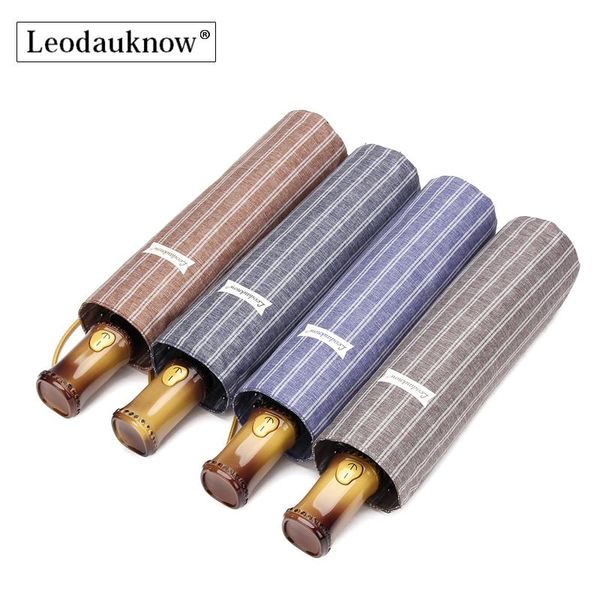 

umbrellas automatic windproof rain folding umbrella handle paraguas plegable strong travel kk60ys